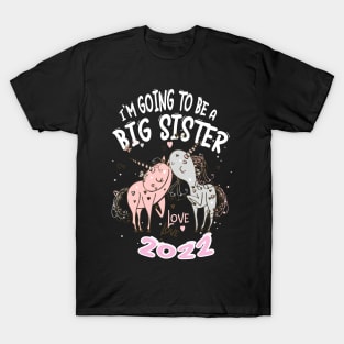 Promoted to Big Sister 2022 T-Shirt